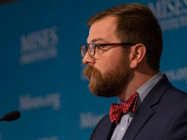 Jonathan Newman at Mises University 2022